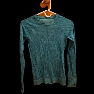 Lululemon long sleeve thicker than swiftly.